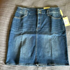 NYDJ High Rise Hollywood Skirt WB in Olympus Size 14W New